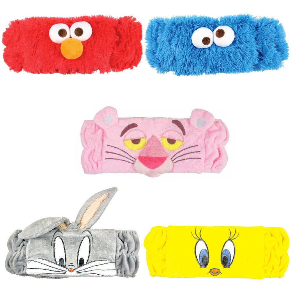 ヘアバンド キャラクター 洗顔 ヘアバンド キャラクター セサミストリート グッズ ルーニーテューンズ グッズ ピンクパンサー グッズ ヘアバンド かわいい クッキーモンスター グッズ エルモ トゥイーティー バッグスバニー ヘアバンド 洗顔 かわいい