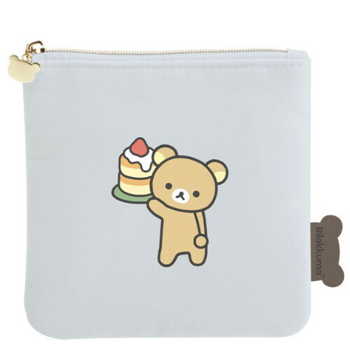 リラックマ BASIC RILAKKUMA Favorite Things フラットポーチ リラックマ グッズ リラックマ ポーチ キャラクター ポーチ 小さめポーチ キャラクター化粧ポーチ キャラクター リラックマ プレゼント