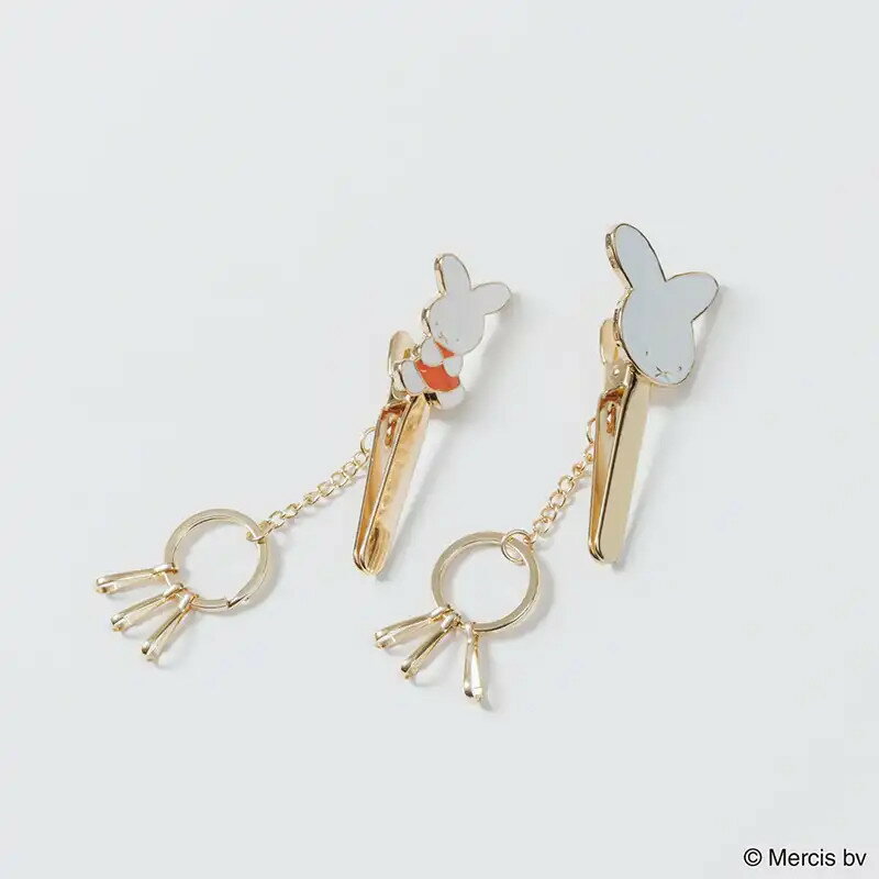 ミッフィー MIFFY 70th NIJNTJE キークリップ ミッフィー キークリップ ミッフィー グッズ 大人 ミッフィー キーリング ミッフィー キーホルダー ミッフィー 70周年 ミッフィー 70周年 グッズのサムネイル