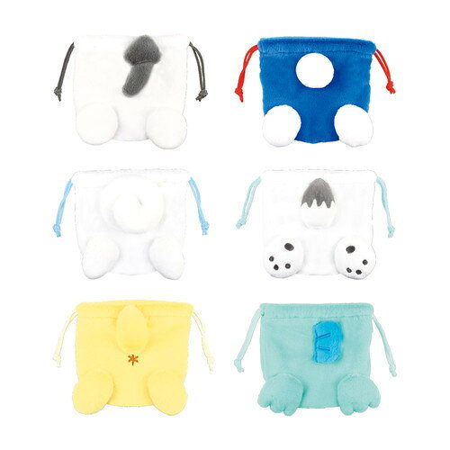 Rakuten - サンリオ おしり巾着 サンリオ キャラクター ポーチ クロミ ハローキティ キティちゃん ポチャッコ ポムポムプリン ハンギョドン シナモロール グッズ 小物入れ おもしろ かわいい