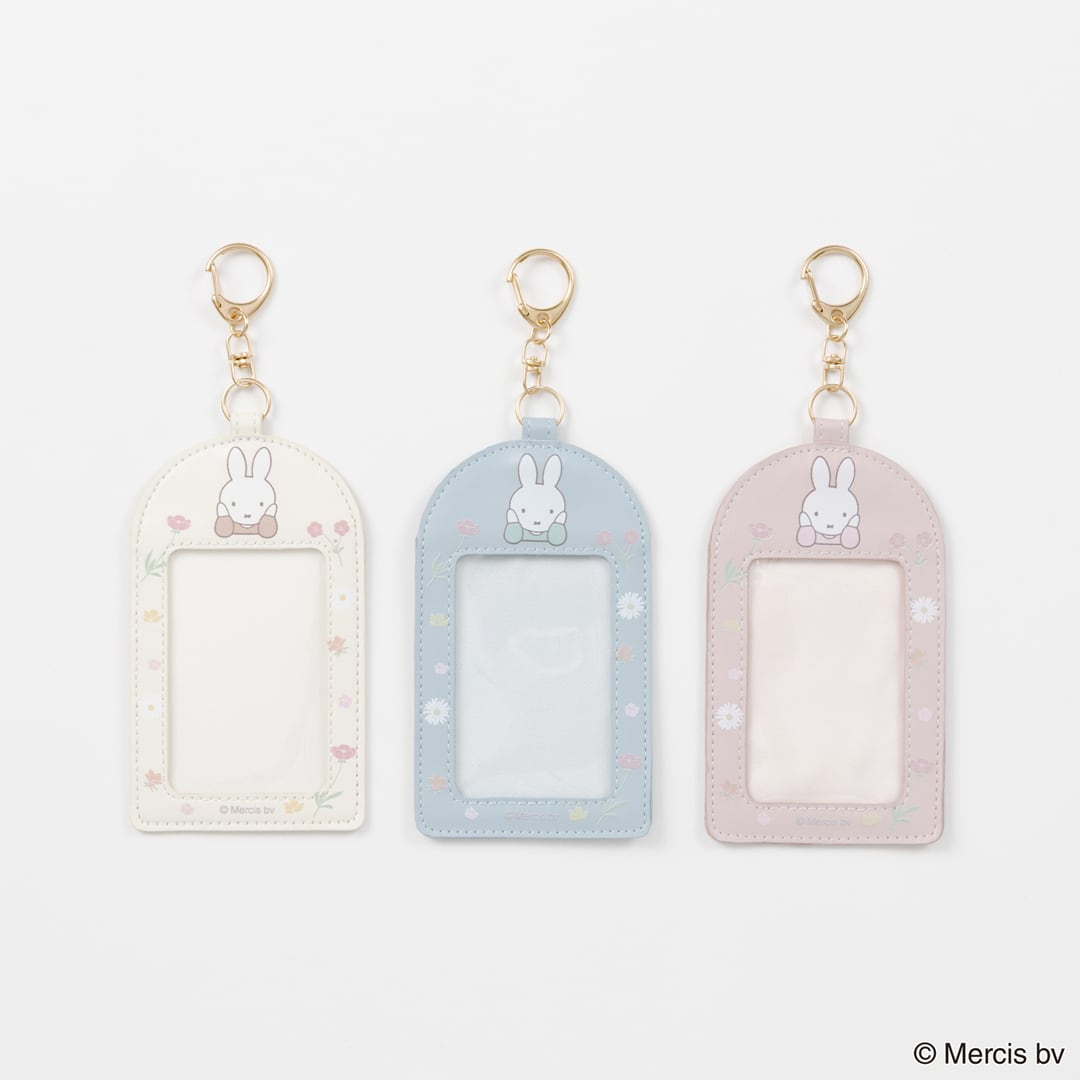 Rakuten - MIFFY FLOWER PVCパスケース ミッフィー トレカケース ミッフィー グッズ 大人プレゼント ミッフィー パスケース ミッフィー キーホルダー トレカケース キーホルダー トレカケース キャラクター パスケース キャラクター カードケース