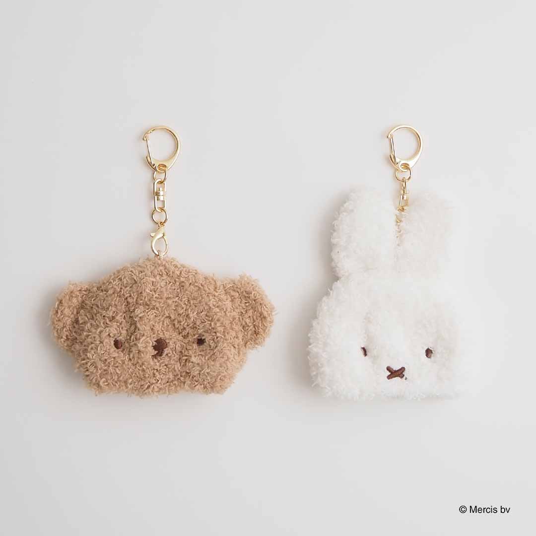 BRUNA WINTER ACCESSORYS MINIニット帽チャーム ミッフィー キーホルダー ミッフィー グッズ 大人 ボリス グッズ ミッフィー ミニチャーム ぬい活 服 ぬいぐるみ 帽子 キーホルダー キャラクター ミッフィー チャーム