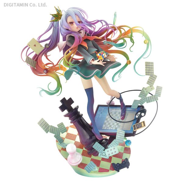 楽天市場】ノーゲーム・ノーライフ 白 1／7 完成品フィギュアの通販