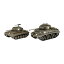 ハセガワ 30068 1/72 M4A3E8 シャーマン＆M24 チャーフィー “アメリカ陸軍主力戦車 コンボ” プラモデル （ZS105189）
