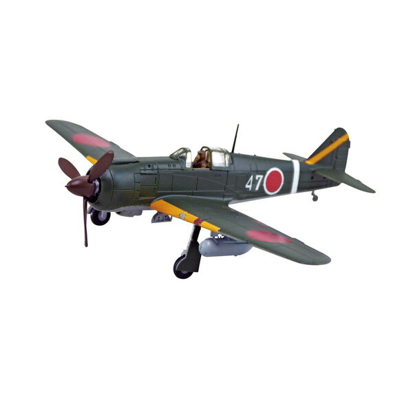 発売予定日発売中！メーカーアオシマ登場作品---商品詳細1/72 航空機、再び飛び立つ・コックピットを再現・パイロットフィギュア付属・1/72スケールでディテールを精密に再現●陸軍最後の制式戦闘機、角型風防を再現原型製作---サイズ1/72スケール商品仕様プラスチックモデルパッケージ---備考※組み立て・塗装の必要なプラモデルです。完成品ではございませんのでご注意ください。※商品の画像は試作品、実機・実車、イメージCGなどを内容の補助的説明として掲載いたしておりますので、実際の商品と異なる場合が御座います。個数制限お1人様3個まで※複数商品のご注文について2019年4月1日以降のご注文は、在庫商品同士のみ、1度にご注文いただいた場合同梱可能です。（送料は1回分です。）※商品の発送時期について◎ 在庫商品はorder受付の翌営業日に発送されます。（お振込みの場合は、入金確認の翌営業日発送です。）営業日に付きましては、トップページのカレンダーをご確認下さい。お急ぎのご注文には対応出来ない場合が御座いますので予めご了承下さい。※長期のお取り置きはしておりません。※当社が運営する他店舗でのご注文とはおまとめが出来ません。※ラッピングサービス、海外発送は行っておりませんので予めご了承下さい。JAN CODE：4905083065693