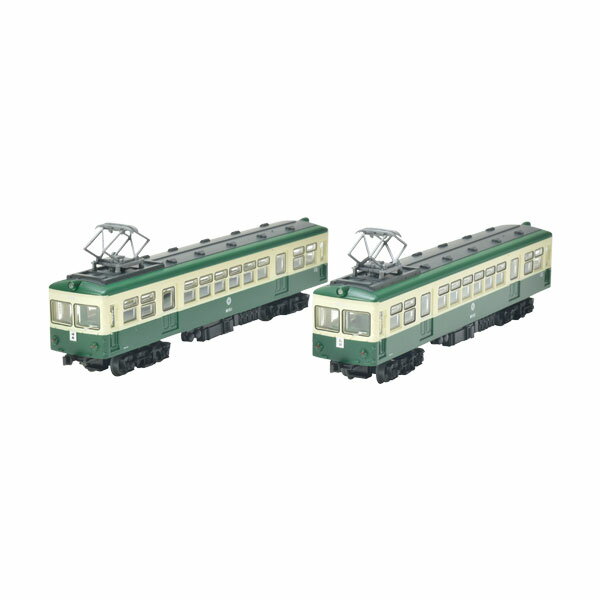 326618 トミーテック 鉄道コレクション 栗原電鉄M15 (クリーム＋緑) 2両セット 1/150(Nゲージスケール) 鉄道模型（ZN111044）