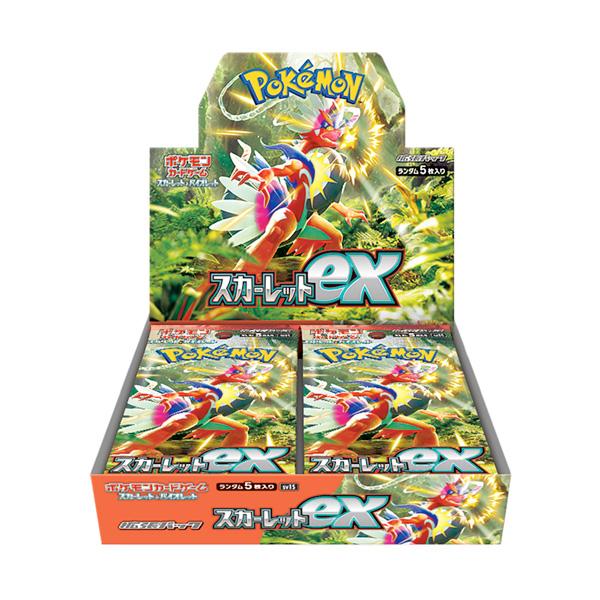 ポケモン 特典なし ポケモンカードゲーム スカーレット＆バイオレット 拡張パック スカーレットex (1BOX)（ZC110130）