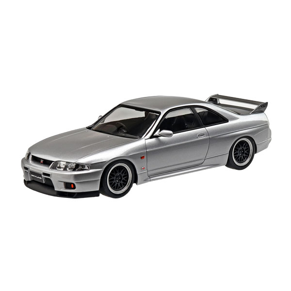 アオシマ ザ☆スナップキット No.15-SP4 1/32 ニッサン R33 スカイラインGT-R カスタムホイール (ソニックシルバー) プラモデル （ZS113074）