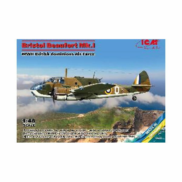 送料無料◆ICM 48312 1/48 イギリス領空軍 ブリストルボーフォート Mk.I プラモデル （ZS114092）