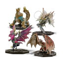 送料無料◆カプコン CAPCOM FIGURE BUILDER CUBE MONSTER HUNTER 4体セットボックス (リオレウス/ジンオウガ/メル・ゼナ/アマツマガツチ..