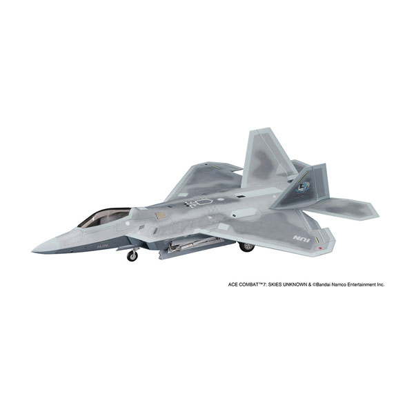 ハセガワ SP571 1/48 「エースコンバット7 スカイズ アンノウン」 F-22 ラプター “メビウス1(IUN仕様)” 新デカール プラモデル （ZS117311）