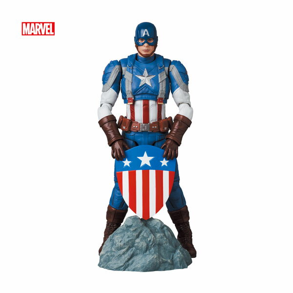 送料無料◆MAFEX マフェックス No.220 CAPTAIN AMERICA キャプテン・アメリカ (Classic Suit) メディコム・トイ フィギュア 