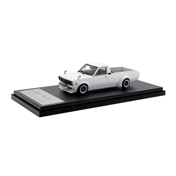 送料無料◆ハイストーリー 1/43 DATSUN SUNNY TRUCK (1979) カスタマイズ ホワイト ミニカー HS445WH （ZM118836）