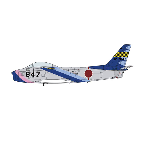 ハセガワ 07526 1/48 F-86F-40 セイバー “ブルーインパルス 初代塗装ウイング機” プラモデル （ZS118946）