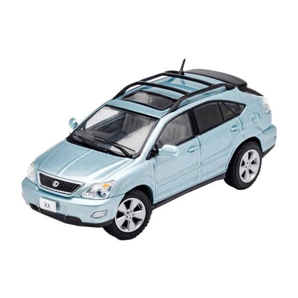 送料無料◆ゲインコーププロダクツ 1/64 Lexus RX300 2003 シルバーブルー ミニカー KS035-277 （ZM120204）