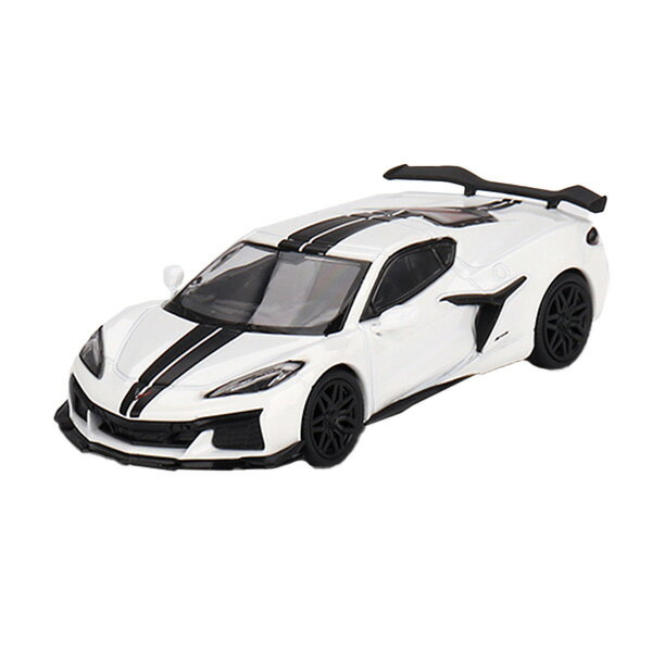 MINI-GT 1/64 シボレー コルベット Z06 2023 アーティックホワイト (右ハンドル) ミニカー MGT00677-R 【5月予約】