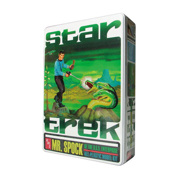 무료 배송 ◆ AMT 1/12 스타 트렉 Mr. 스포크 (한정 패키지) 플라스틱 모델 AMT624 (ZP121708)