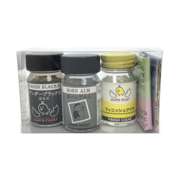 ボーンペイント メッキ調お試しセット (ボーンアルム) 15ml×3色 トアミル 塗料 【10月予約】