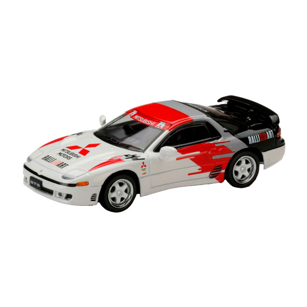 ホビージャパン 1/64 三菱 GTO TWINTURBO / RALLIART ホワイト ミニカー HJ641065CRA 【6月予約】