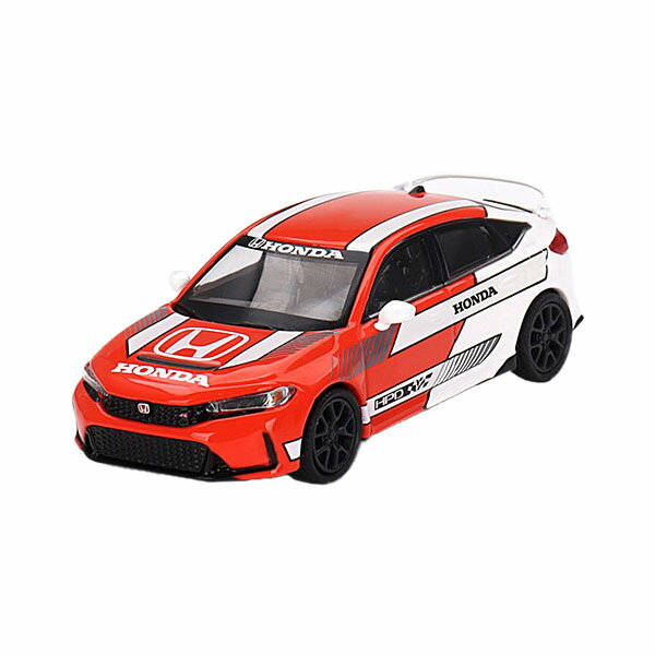 MINI-GT 1/64 Honda シビック Type R 2023 ＃1 ペースカー レッド (左ハンドル) ミニカー MGT00686-L 【5月予約】