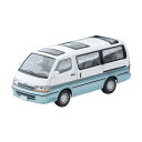 トミカリミテッドヴィンテージNEO LV-N208d トヨタ ハイエースワゴン H100系 スーパーカスタム (白/水色) 90年式 トミーテック 330806 1/64 ミニカー (ZM123907)