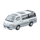 トミカリミテッドヴィンテージNEO LV-N216d トヨタ ハイエースワゴン H100系 スーパーカスタムG (白/銀) 2001年式 トミーテック 330790 1/64 ミニカー (ZM123908)