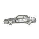 tW~ 1/24 HKS SKYLINE (XJCC GT-R [BNR32 Gr.Adl] 1992) vf C`AbvV[Y No.304 iZS122920j