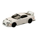 ホビージャパン 1/64 トヨタ スープラ (JZA80) JDM カスタムバージョン スーパーホワイトII ミニカー HJ644042W 【5月予約】