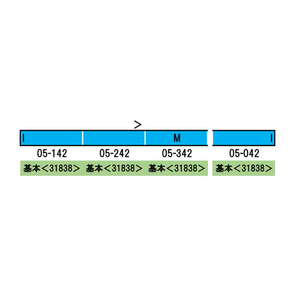 送料無料◆31838 グリーンマックス 東京メトロ05系 (13次車) 基本4両編成セット (動力付き) Nゲージ 鉄道模型 【5月予約】