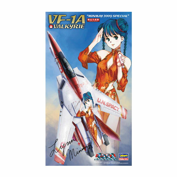 ハセガワ 1/72 マクロス VF-1 バルキリー “ミンメイ 2009スペシャル” プラモデル 65787 （ZP124894）