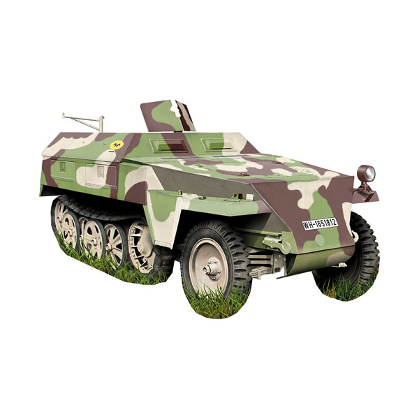 スペシャルホビー 1/72 独・Sd.kfz.250/1B型 ノイ装甲兵車 プラモデル SHA7205 （ZS124216）