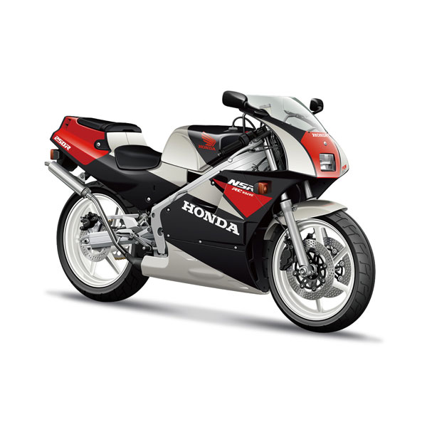 乐天商城 - アオシマ ザ☆バイク No.9 1/12 ホンダ MC18 NSR250R ’89 プラモデル （ZS124235）