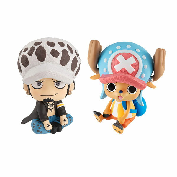 再販 るかっぷ ONE PIECE 2種セット (トラファルガー ロー/トニートニー チョッパー) メガハウス フィギュア 【8月予約】