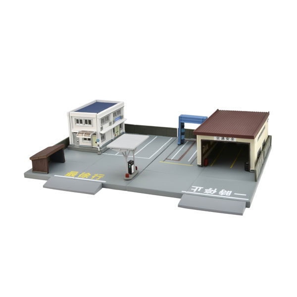 330288 トミーテック 建物コレクション145-2 バス営業所セット2 1/150(Nゲージスケール) 鉄道模型（ZN126588）