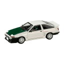 ホビージャパン 1/64 トヨタ スプリンタートレノ (AE86) DRIFT KING ホワイト ミニカー HJ646052DK 【6月予約】