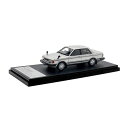 ハイストーリー 1/43 NISSAN BLUEBIRD 4DOOR SEDAN TURBO SSS-S (1983) シルバー ミニカー HS454SL 【5月予約】