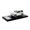 ハイストーリー 1/43 MITSUBISHI PAJERO EVOLUTION (1997) ソフィアホワイト ミニカー HS458WH 【5月予約】