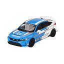 MINI-GT 1/64 Honda シビック Type R 2023 #3 ペースカー ブルー (左ハンドル) ミニカー MGT00753-L 【7月予約】