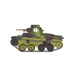 ファインモールド 1/35 帝国陸軍 九五式軽戦車(ハ号) 後期型 “硫黄島” プラモデル MR01 【10月予約】
