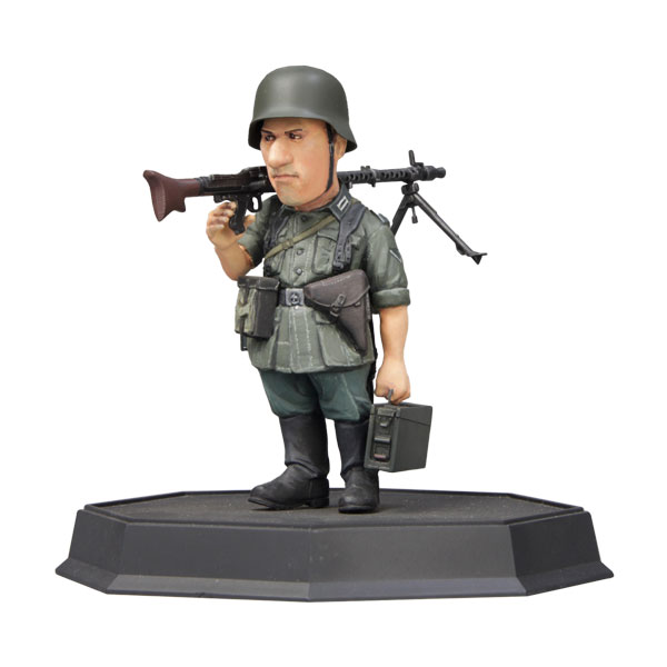 再販 ファインモールド ワールドファイターコレクション 1/12？ WWII ドイツ陸軍歩兵 マイヤー ＆ MG-34機関銃 プラモデル FT06 【6月予約】