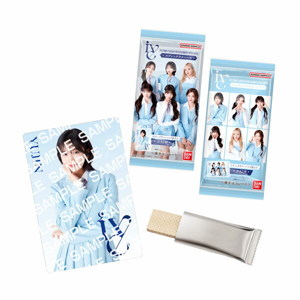 IVE FROM STARSHIP ENTERTAINMENT WITH AMUSE スティックウエハース 食玩 バンダイ (1BOX) 【7月予約】