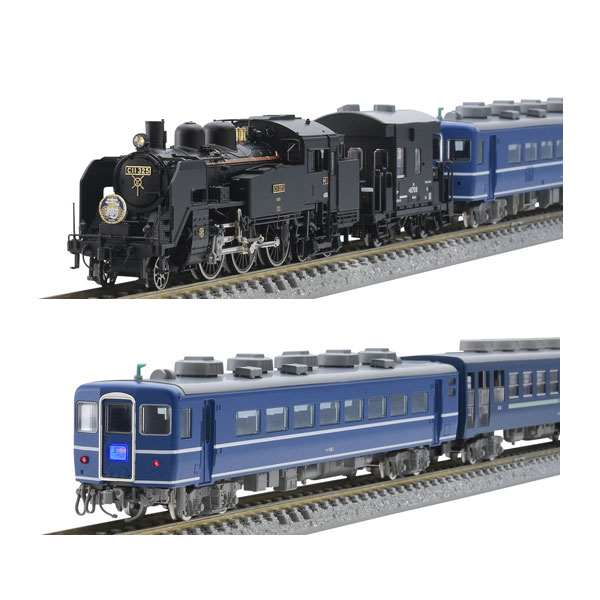 送料無料◆セット販売 8618/98563 TOMIX トミックス 東武鉄道 C11形 蒸気機関車 (325号機)＋14系・ヨ8000形 (SL大樹・青色) セット(4両) Nゲージ 鉄道模型 【11月予約】