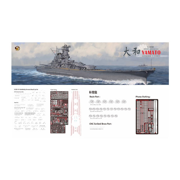 送料無料◆(代引決済不可)ベリーファイア 1/350 日本海軍 戦艦大和 天一号作戦時 DX版 プラ ...