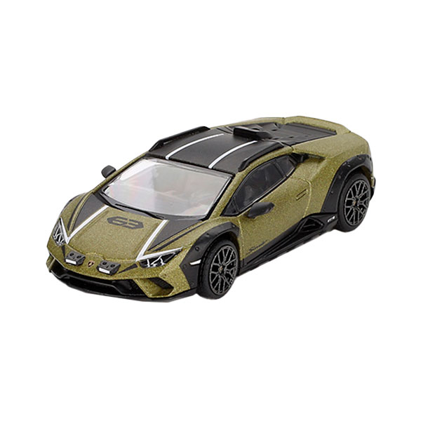 MINI-GT 1/64 ランボルギーニ ウラカン ステラート Verde Gea Matt (マットグリーン) (左ハンドル) ミニカー MGT00779-L 【9月予約】