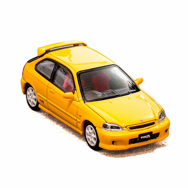 Focal Horizon FH × Model One 1/64 Honda Civic Type-R (EK9) Phoenix Yellow 限定999台モデル ミニカー （ZM132492）