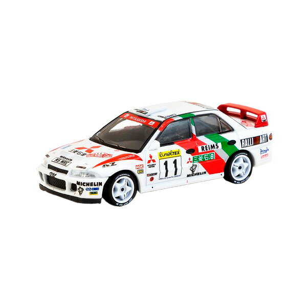 ターマック 1/64 Mitsubishi Lancer Evolution II Rallye Monte-Carlo 1995 T.Makinen/S.Harjanne ミニカー T64G-049-95MCR11 