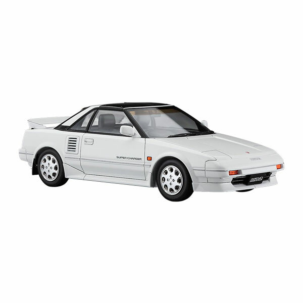 ハセガワ 1/24 トヨタ MR2 (AW11) 後期型 G-リミテッド スーパーチャージャー (Tバールーフ) プラモデル HC45 （ZS134269）