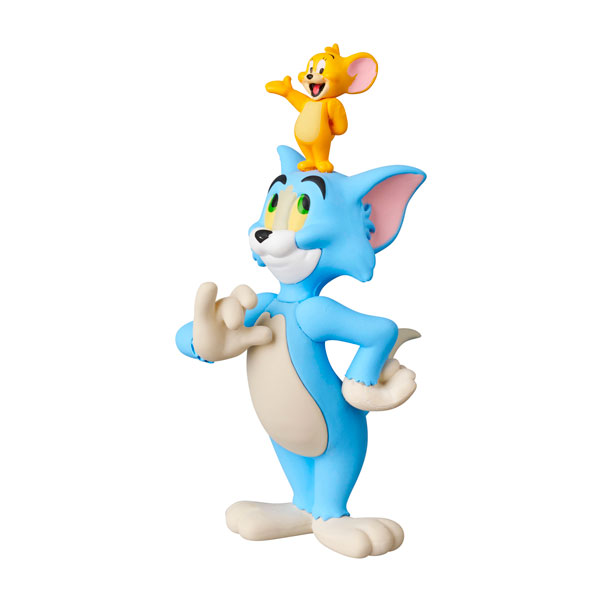 UDF ウルトラディテールフィギュア No.792 TOM AND JERRY Classic Color Ver. JERRY on TOM’s HEAD メディコム・トイ フィギュア （ZF139290）