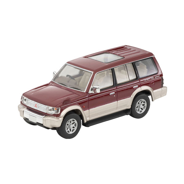 トミカリミテッドヴィンテージNEO LV-N206b 三菱 パジェロ ミッドルーフワイド VR (赤/ベージュ) 96年式 トミーテック 1/64 ミニカー 329473 【2月予約】