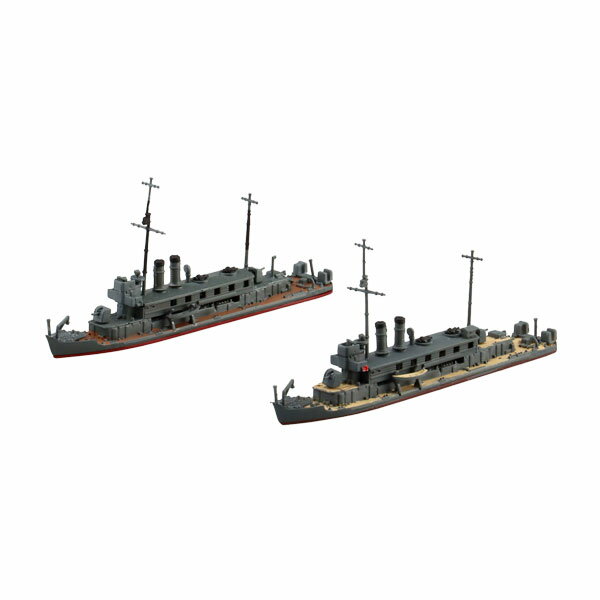 乐天商城 - アオシマ 1/700 ウォーターライン No.547 日本海軍 砲艦 堅田/保津 プラモデル （ZS140348）